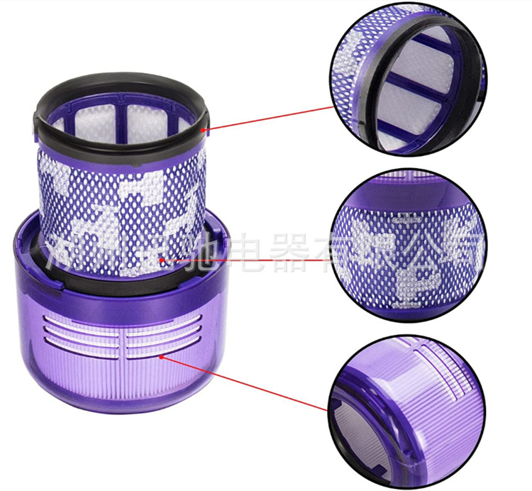 Pogodno za Dyson dodatke za usisavače Dysonv11/V15/Sv14 Stražnji filter usisavača HEPA filter
