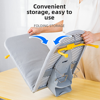 Tarpvalstybinė stalo lyginimo lenta, sulankstoma lyginimo lenta, sustiprintas lyginimo stalas, lyginimo drabužiai, įskaitant daiktų laikymo lentyną, buitinė lyginimo lenta