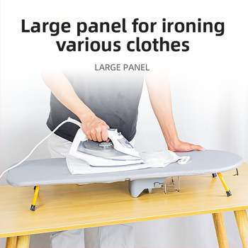 Tarpvalstybinė stalo lyginimo lenta, sulankstoma lyginimo lenta, sustiprintas lyginimo stalas, lyginimo drabužiai, įskaitant daiktų laikymo lentyną, buitinė lyginimo lenta