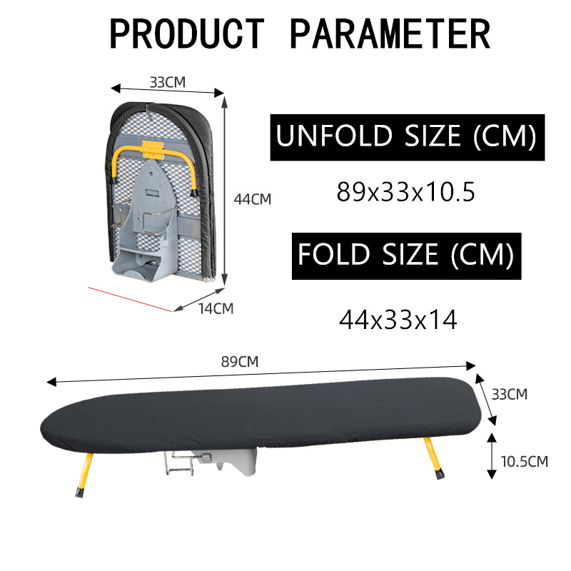 Tarpvalstybinė stalo lyginimo lenta, sulankstoma lyginimo lenta, sustiprintas lyginimo stalas, lyginimo drabužiai, įskaitant daiktų laikymo lentyną, buitinė lyginimo lenta