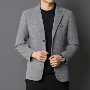 Tavaszi és őszi férfi öltöny, férfi üzleti lezser férfi divat, férfi kabát, hajtókás zakó, öltöny nagykereskedelemben