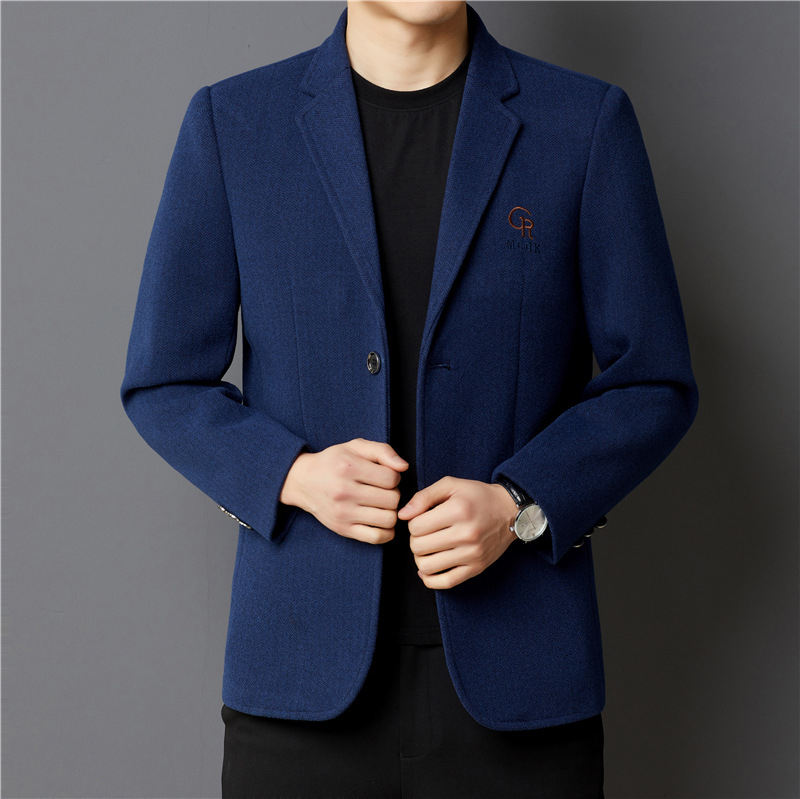 Tavaszi és őszi férfi öltöny, férfi üzleti lezser férfi divat, férfi kabát, hajtókás zakó, öltöny nagykereskedelemben