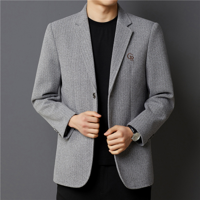 Tavaszi és őszi férfi öltöny, férfi üzleti lezser férfi divat, férfi kabát, hajtókás zakó, öltöny nagykereskedelemben