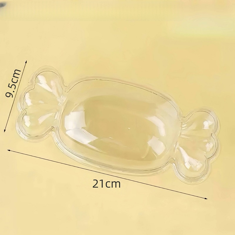 Cutie de bomboane Mini Macaron Desert Ambalaj Cutie Ziua Copiilor Sandwich Francez Biscuiți Ambalaj Cutie Transparentă cu Capac