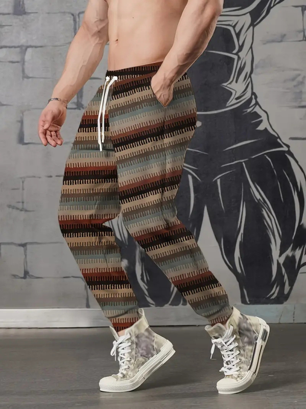 Harajuku hiphopi tänavastiilis spordipüksid, spordi- ja fitnessipüksid, kiiresti kuivavad, hingavad ja pingutusnööriga püksid ML1