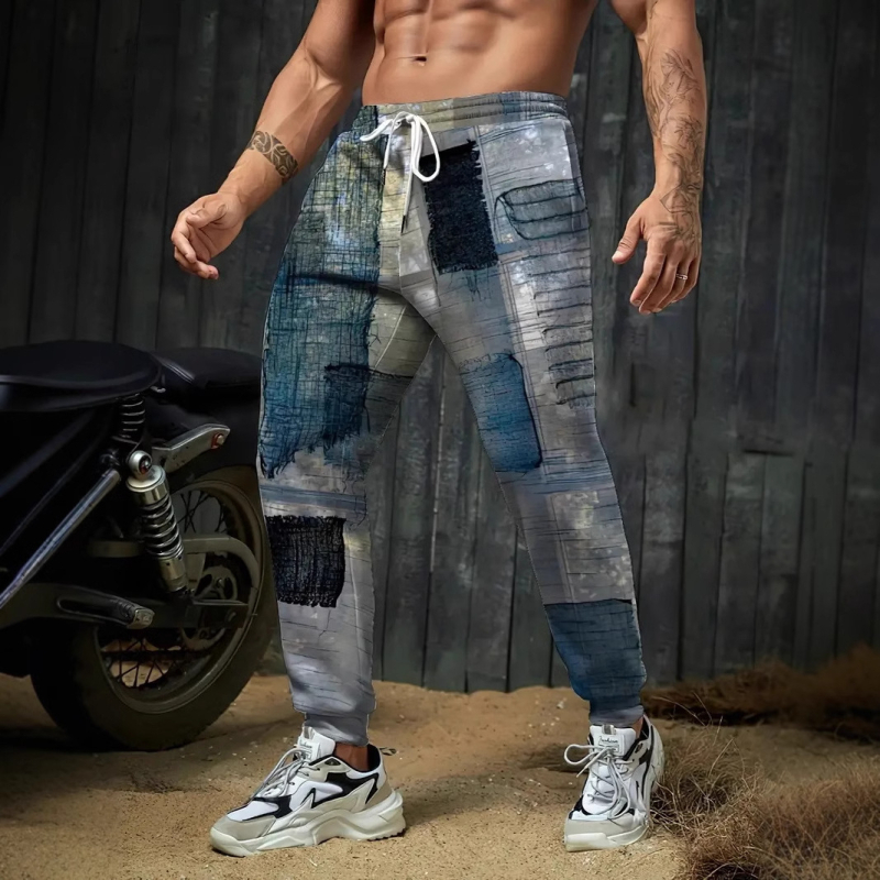 Harajuku hiphopi tänavastiilis spordipüksid, spordi- ja fitnessipüksid, kiiresti kuivavad, hingavad ja pingutusnööriga püksid ML1