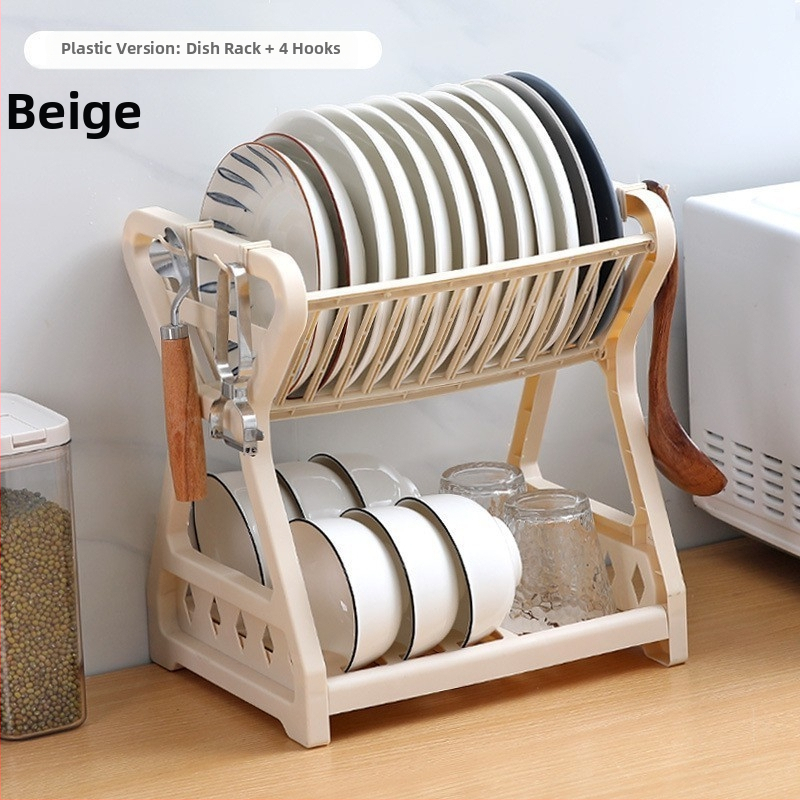 Daugiafunkcis virtuvės laikymo stovas iš nerūdijančio plieno, indų laikymo lentynėlė, spintelių ir indų laikymo lentynėlė, dubenėlių ir lazdelių laikymo lentynėlė, lėkščių ir peilių laikymo lentynėlė, dvigubo sluoksnio stalo įrankių laikymo lentynėlė.