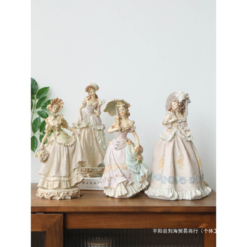 Kreatív, gyönyörű karakterdekoráció nappali borosszekrény európai angyal ajándék retro divat lány lakberendezési kiegészítők