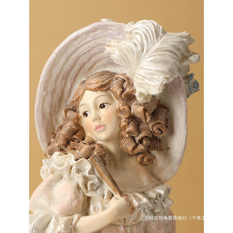 Kreatív, gyönyörű karakterdekoráció nappali borosszekrény európai angyal ajándék retro divat lány lakberendezési kiegészítők