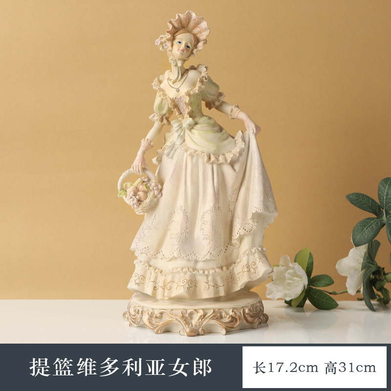 Kreatív, gyönyörű karakterdekoráció nappali borosszekrény európai angyal ajándék retro divat lány lakberendezési kiegészítők