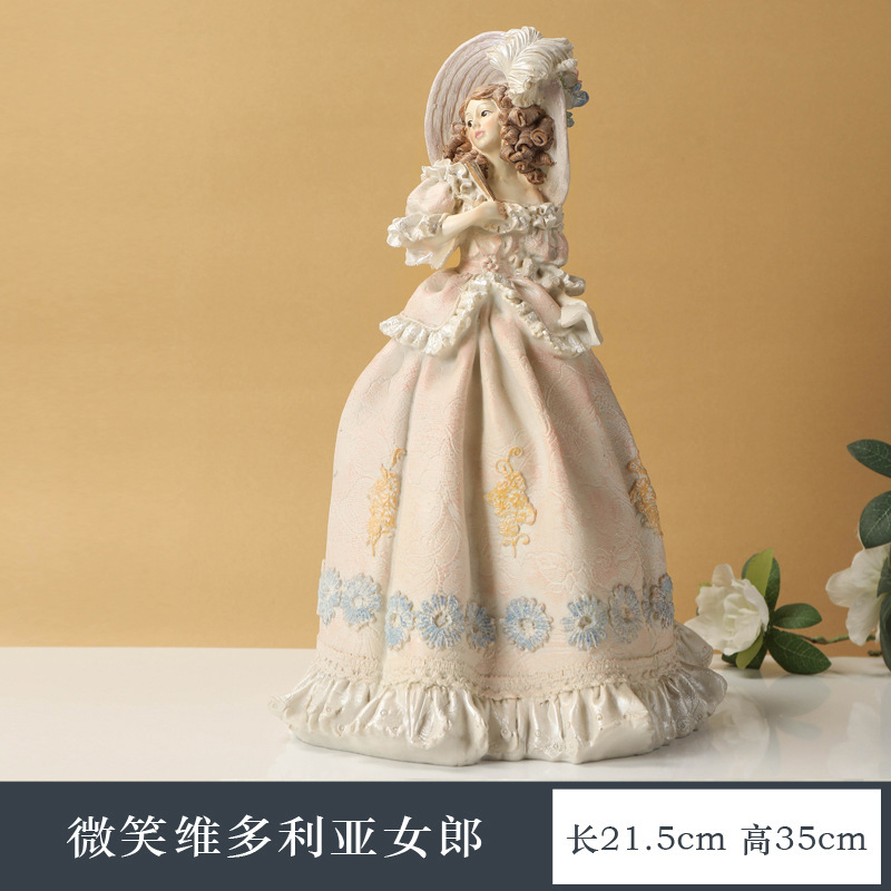 Kreatív, gyönyörű karakterdekoráció nappali borosszekrény európai angyal ajándék retro divat lány lakberendezési kiegészítők