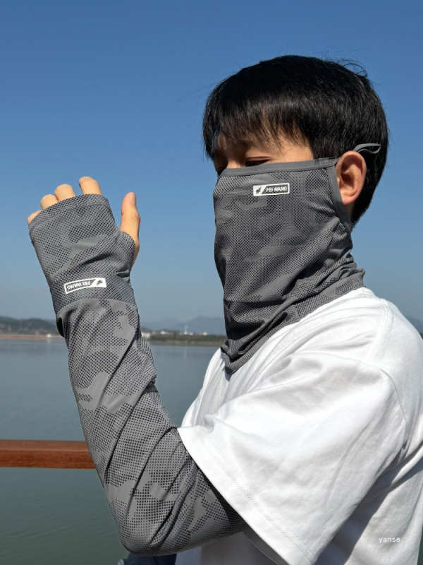 Päikesekaitse varrukad meestele suvel, lahtised jääsiidist suured varrukad käte katmiseks, jääkaitsed, kalastuskindad, autokindad