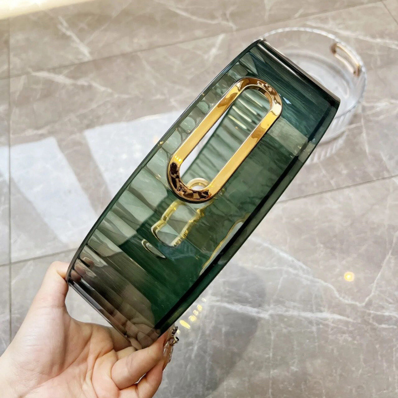 „Ins Style“ aukštos kokybės vaisių lėkštė, svetainės vaisių lėkštė, namų darbalaukio besisukanti laikymo dėžutė, permatoma lėkštė, besisukanti prieskonių dėžutė