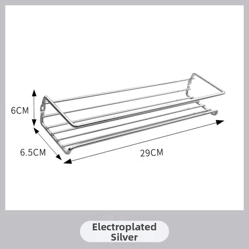 Prie sienos tvirtinama virtuvės prieskonių laikymo lentynėlė be perforatoriaus, spintelė, prieskonių lentynėlė, daugiafunkcinė prieskonių butelių lentynėlė, prieskonių lentynėlė