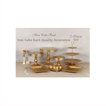 Europietiško stiliaus geležinių tortų stelažų rinkinys, vestuvių dekoravimas, desertų parduotuvė, smilkalų stovas, tortų lėkštė