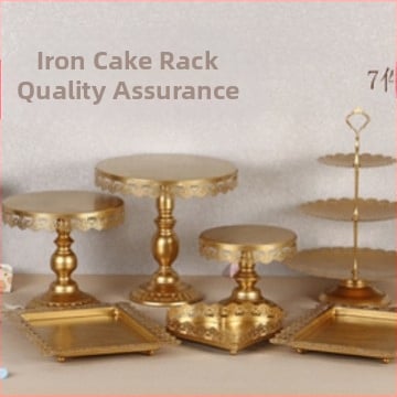 Europietiško stiliaus geležinių tortų stelažų rinkinys, vestuvių dekoravimas, desertų parduotuvė, smilkalų stovas, tortų lėkštė