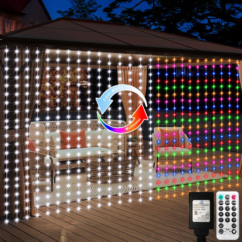 Piiriülene LED vasktraadist lamp nahktraadist lamp kardinapuu lambike USB puldiga rakendus konksuga jõulupulma magamistoa kaunistus