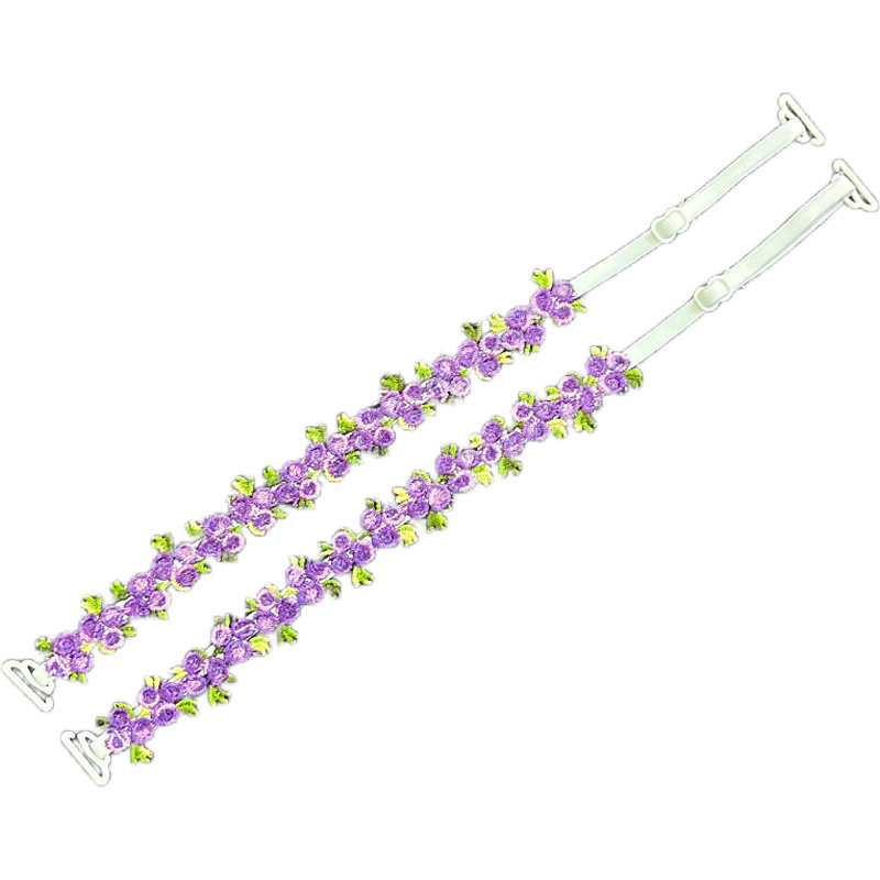 Tikitud Hanfu pitsist õlarihmaga paljastatud aluspesu, õlarihmaga vest, õhukese rihmaga nähtamatu kinnitus