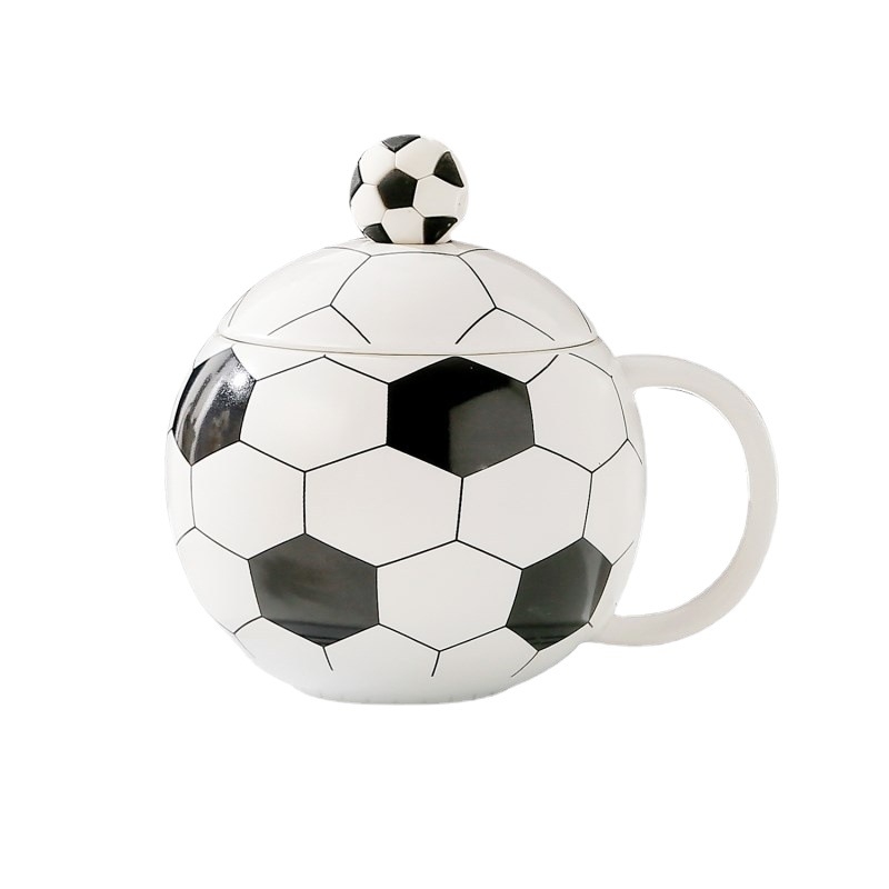 Cupa Mondială de Fotbal, Cupa Ceramică cu Capac, Suvenir Sportiv, Cupa Planetă, Cană de Apă, Cereale de Însoțire