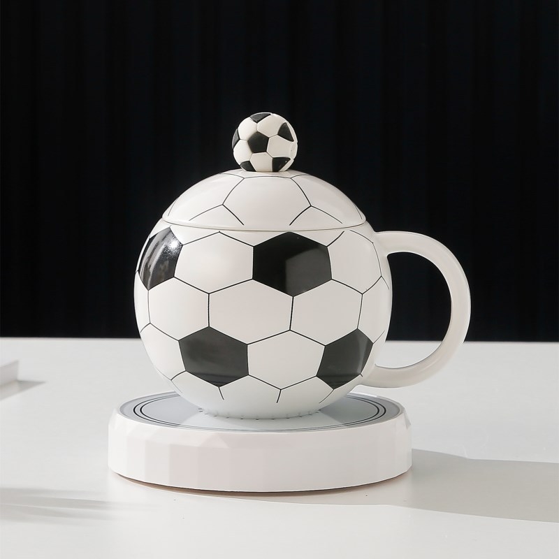 Cupa Mondială de Fotbal, Cupa Ceramică cu Capac, Suvenir Sportiv, Cupa Planetă, Cană de Apă, Cereale de Însoțire