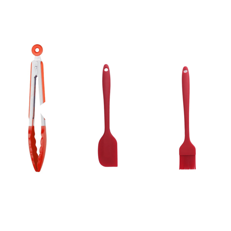 „Amazon“ silikoniniai maisto spaustukai, atsparūs aukštai temperatūrai, atsparūs nudegimams, maisto spaustukai, skirti kepsninėms, nerūdijančio plieno, buitiniai kepsnių spaustukai