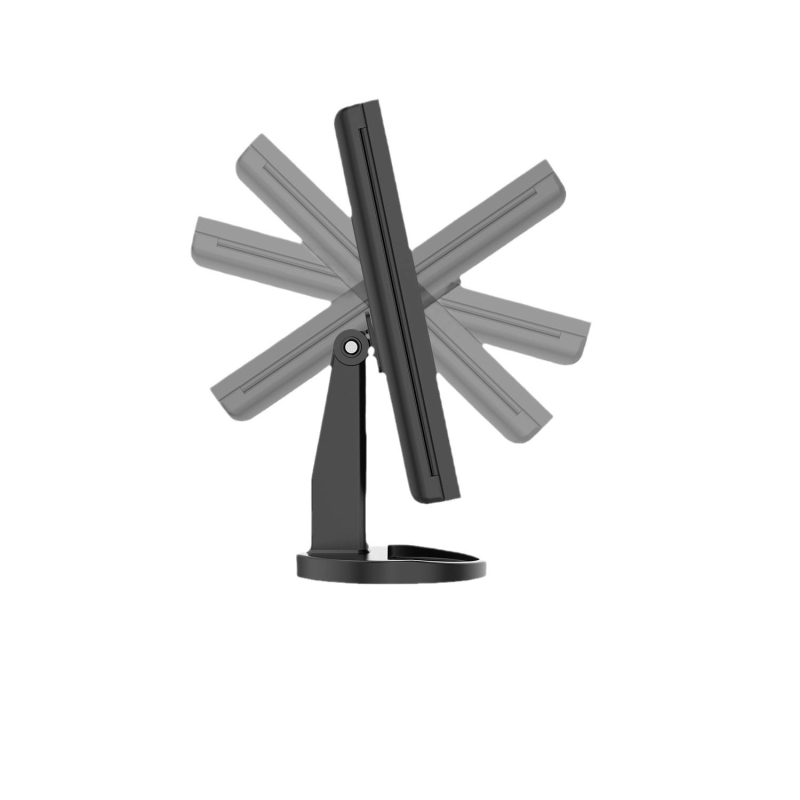 Határokon átnyúló, háromoldalas tükör 22 lámpás LED-es sminktükörrel, összecsukható, nagyítós asztali tükörrel, sminktükör kitöltő fénnyel