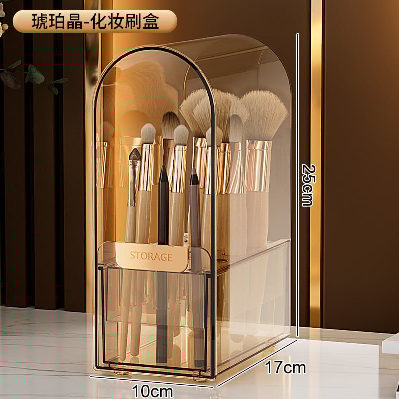 Kosmeetika hoiukast tolmukindel lauaarvuti suure mahutavusega huulepulk nahahoolduspintsel ämber ehete tualettlaud korraldav hoiuriiul