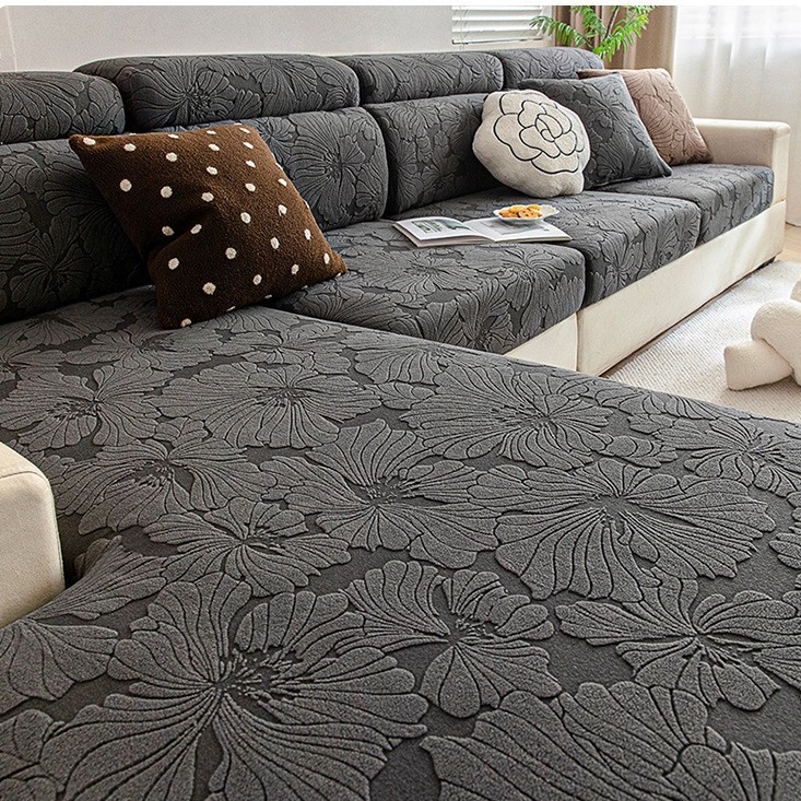 Macskakarcolás elleni kanapéhuzat, hárompozíciós, egycsászári ágyas, négy évszakos univerzális, könnyű luxus, csúcskategóriás, all-inclusive kanapéhuzat, párna, háttámla, kalap