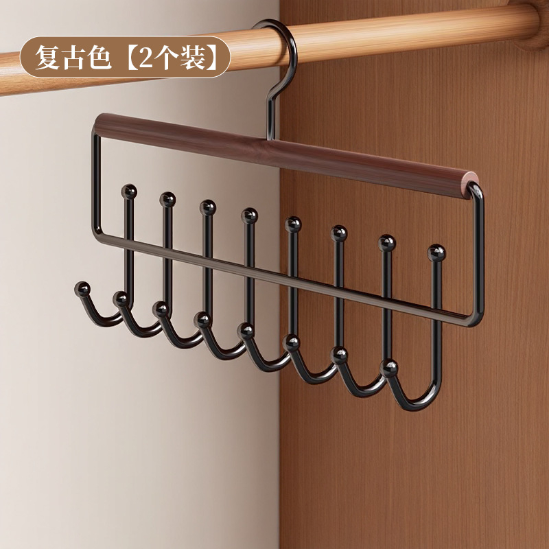 Többfunkciós háztartási ruhaakasztó, alsónemű- és mellényakasztó, helytakarékos, csúszásmentes, nyommentes akasztó