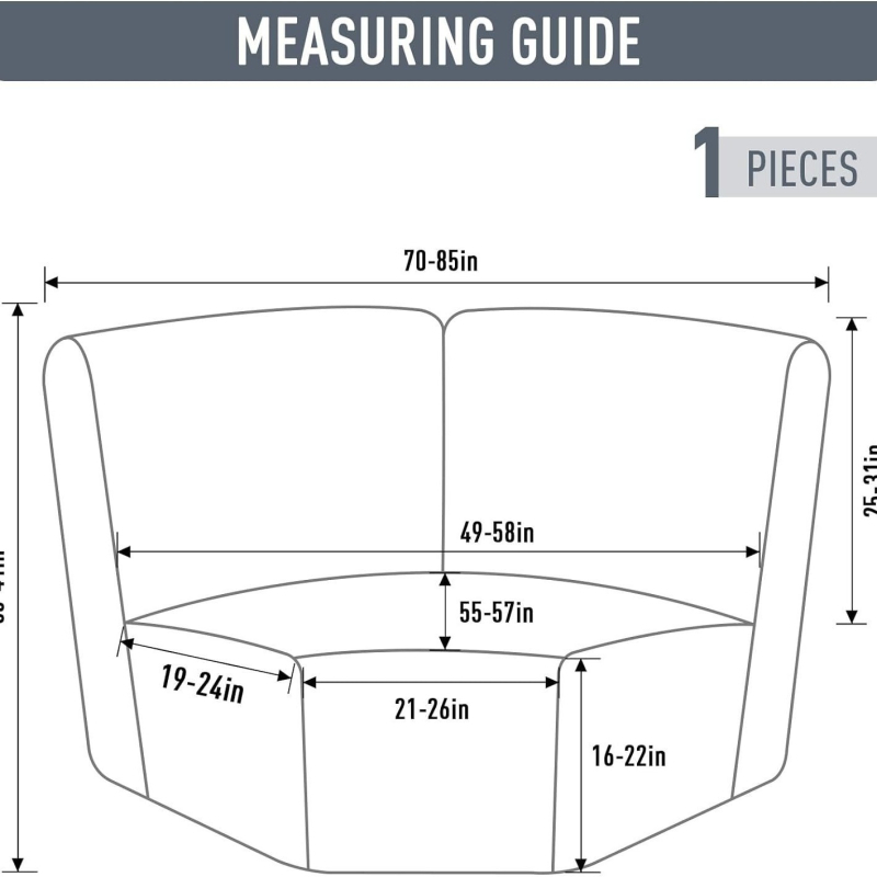Határokon átnyúló Amazon dönthető sarokkanapé huzat L alakú kombinált dönthető kanapé huzat dönthető sarokülő huzat masszázsfotel huzat