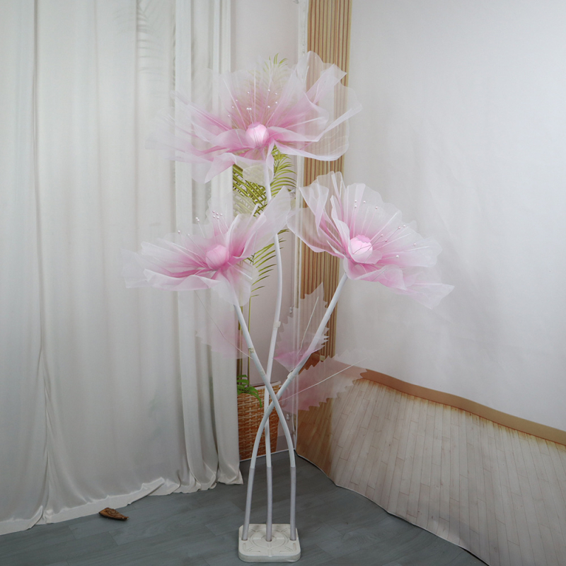 Ablakvédő mákvirág nagy virág kültéri esküvői dekoráció forgatási kellékek csúcskategóriás jelenet dekoratív virágöltöny