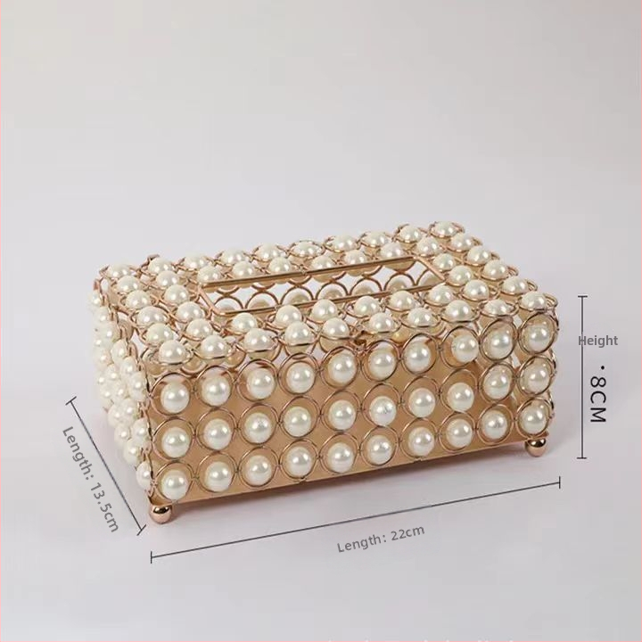 Gyári közvetlen szállítású európai kristály papírzsebkendő-doboz nappali otthon kreatív fény luxus papírzsebkendő-doboz étkezőasztal papírzsebkendő-doboz