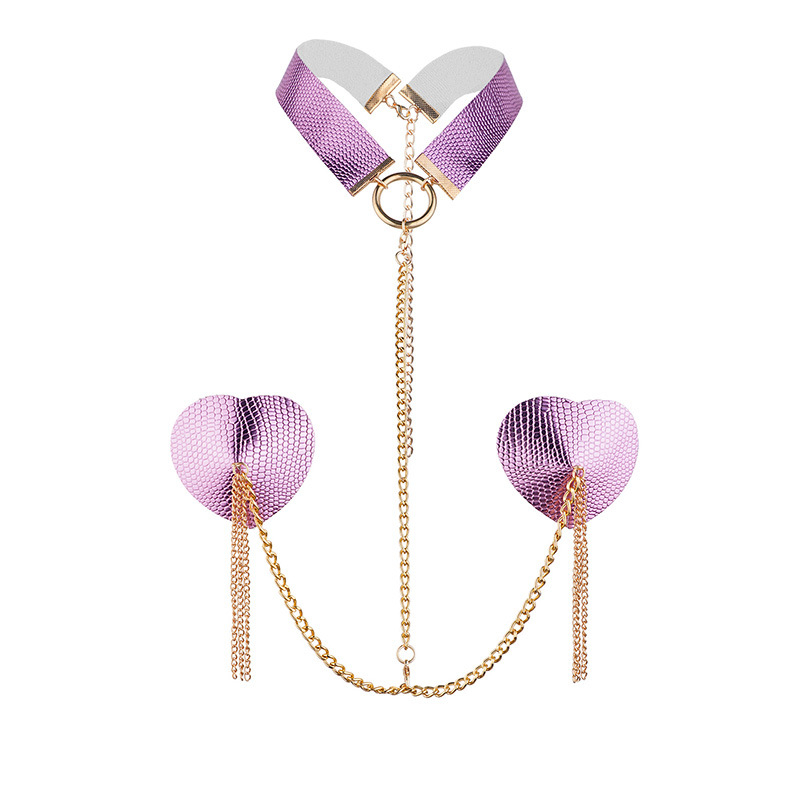 Naistele mõeldud üle piiri bikiinide rinnakett, nahast rinnakleebised, aluspesu kandmist pole vaja, seksikad südamekujulised nibukatted, push-up ja lift