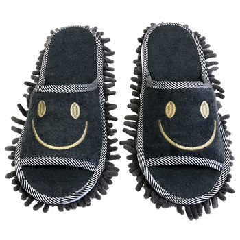 Rankšluostis medvilninis, tarpvalstybinė užsienio prekyba Japonija korėjietiško stiliaus šlepetės su tinginiais, grindų šlavimo šlepetės su nuimamu garsu