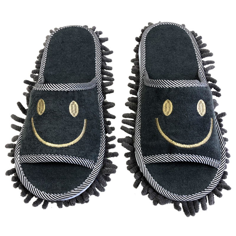 Rankšluostis medvilninis, tarpvalstybinė užsienio prekyba Japonija korėjietiško stiliaus šlepetės su tinginiais, grindų šlavimo šlepetės su nuimamu garsu