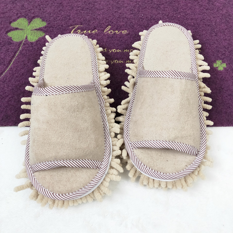 Rankšluostis medvilninis, tarpvalstybinė užsienio prekyba Japonija korėjietiško stiliaus šlepetės su tinginiais, grindų šlavimo šlepetės su nuimamu garsu