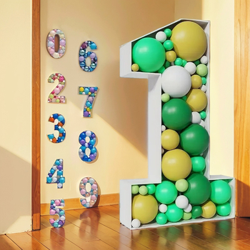KT tábla háromdimenziós digitális lufi keret dekoráció mozaik digitális modellezés határokon átnyúló születésnapi parti KT tábla kellékek