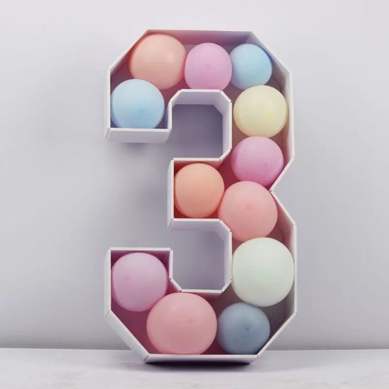 KT tábla háromdimenziós digitális lufi keret dekoráció mozaik digitális modellezés határokon átnyúló születésnapi parti KT tábla kellékek