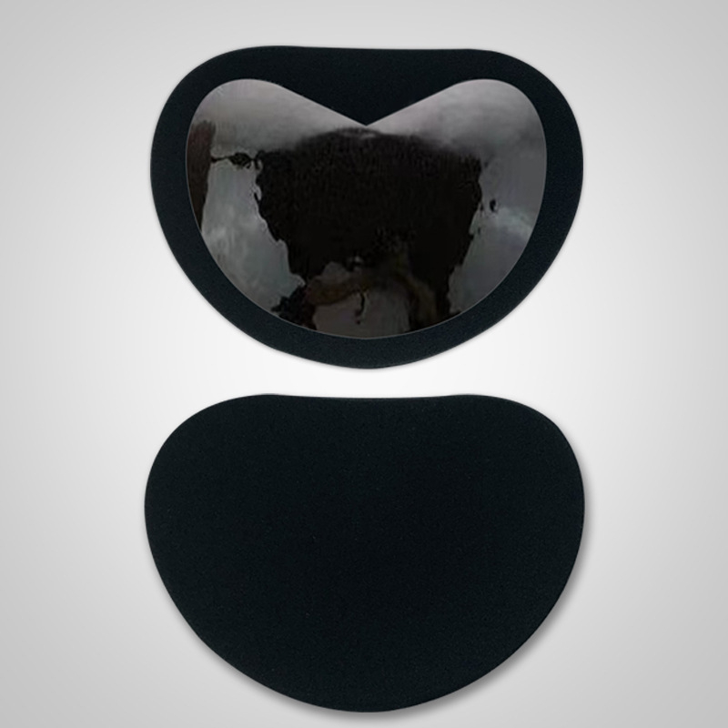 Bio-ragasztóval vastagított szivacs, öntapadós betét, esküvői láthatatlan mellkasi folt, fürdőruha mellvédő, futásgátló fénybetét, háromszög alakú mellvédő