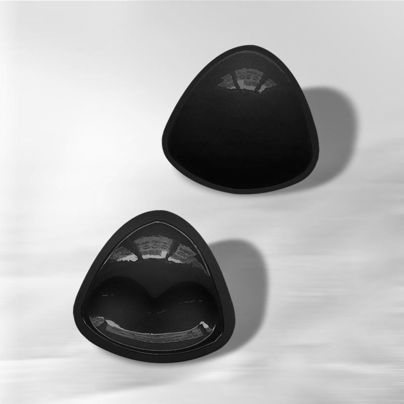 Bio-ragasztóval vastagított szivacs, öntapadós betét, esküvői láthatatlan mellkasi folt, fürdőruha mellvédő, futásgátló fénybetét, háromszög alakú mellvédő