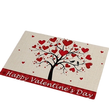 Διασυνοριακό χαλάκι δαπέδου πόρτας για την ημέρα του Αγίου Βαλεντίνου, απορροφητικό, αντιολισθητικό, ανθεκτικό στη βρωμιά, για οικιακή χρήση, μπάνιο, κουζίνα, χαλάκι δαπέδου