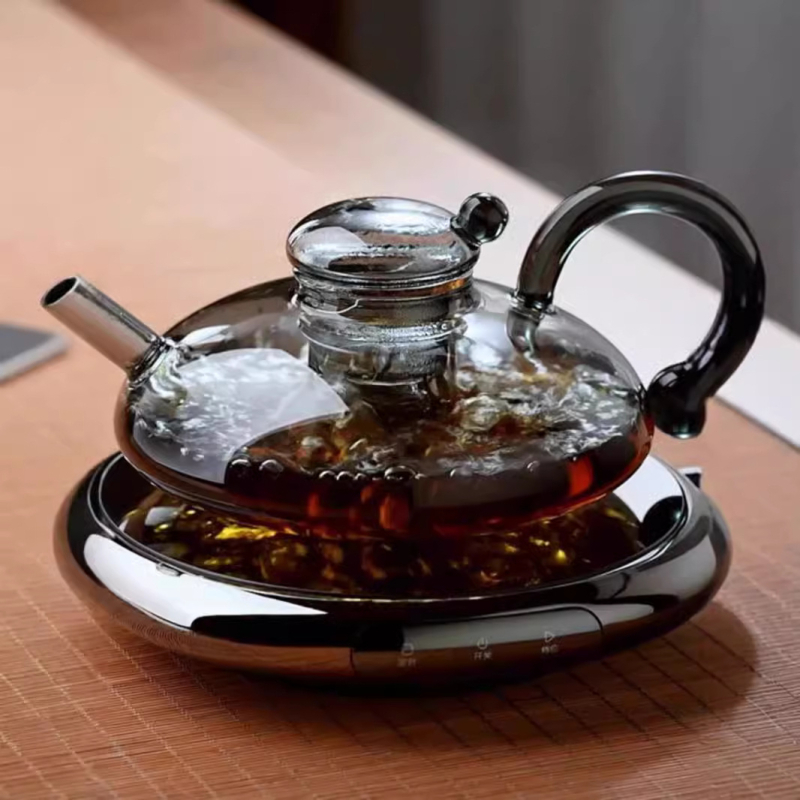 Gėlių arbatinukas, britiško stiliaus popietės arbatos, vaisių arbatos rinkinys, karščiui atsparus stiklinis namams, šiaurietiško stiliaus, lengvas, prabangus sveikatos puodas