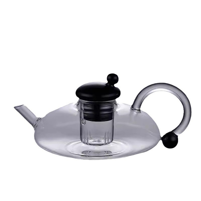 Gėlių arbatinukas, britiško stiliaus popietės arbatos, vaisių arbatos rinkinys, karščiui atsparus stiklinis namams, šiaurietiško stiliaus, lengvas, prabangus sveikatos puodas