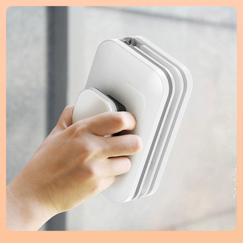 Υαλοκαθαριστήρας Οικιακού Παραθύρου Ψηλού Οροφής Παράθυρο Καθαρισμού Διπλής Επίστρωσης Εργαλείο Καθαρισμού Τζαμιού Διπλής Όψης E18