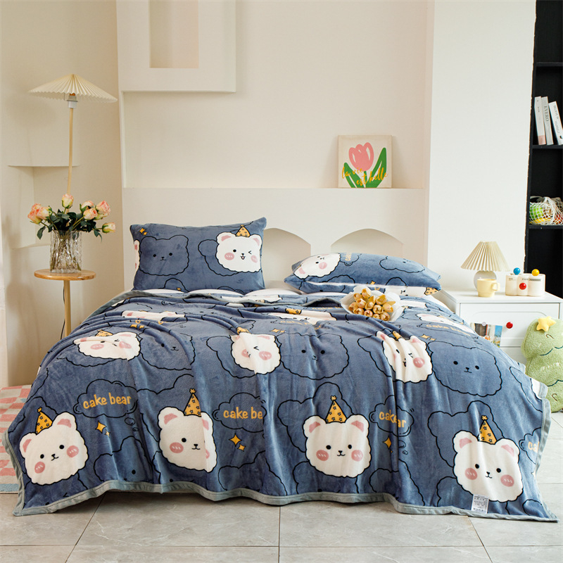Nauja „Live New Blanket“ pieno aksominė antklodės užvalkalas „Blanket Explosions Cloud Mink Velvet Blanket Falai Velvet Wholesale and Retail