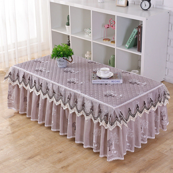 Τραπεζομάντιλο τραπεζιού σαλονιού ορθογώνιο ύφασμα κάλυμμα τραπεζιού σαλονιού παχύ μαξιλάρι τραπεζιού σαλονιού κάλυμμα οικιακής σκόνης τραπεζομάντιλο