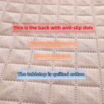 Τραπεζομάντιλο τραπεζιού σαλονιού ορθογώνιο ύφασμα κάλυμμα τραπεζιού σαλονιού παχύ μαξιλάρι τραπεζιού σαλονιού κάλυμμα οικιακής σκόνης τραπεζομάντιλο