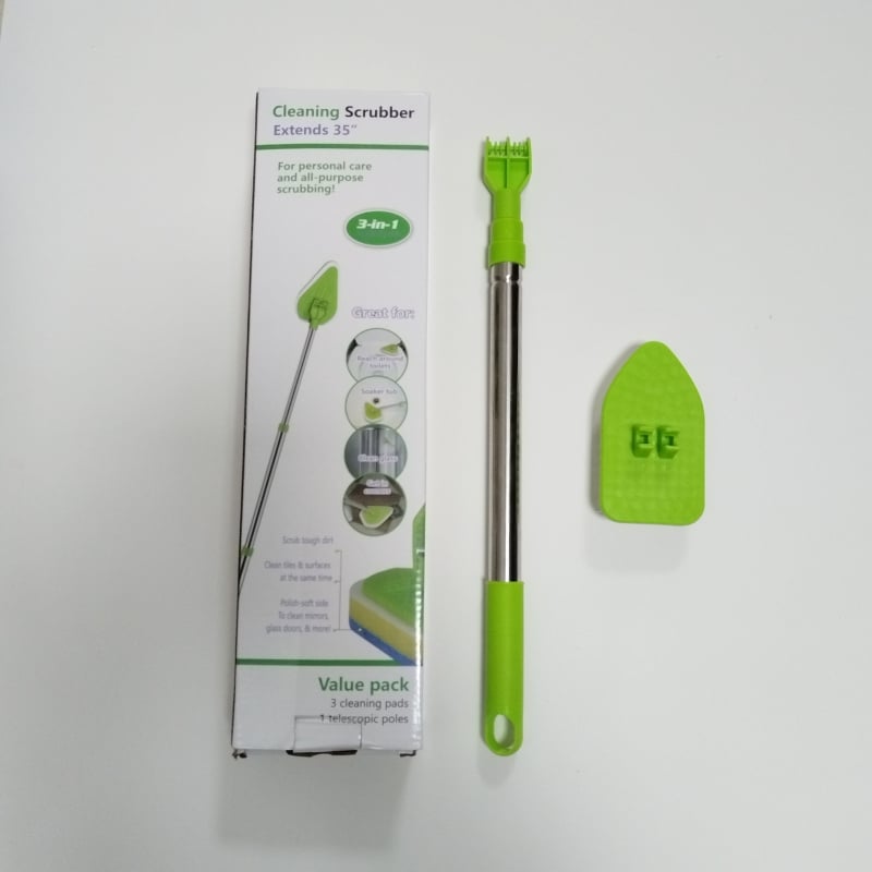 ♔ Prekogranična plastična četka za kupaonicu, četka za čišćenje kuhinje, četka od nehrđajućeg čelika, teleskopska šipka, veleprodaja kućanskih potrepština za svakodnevne potrebe