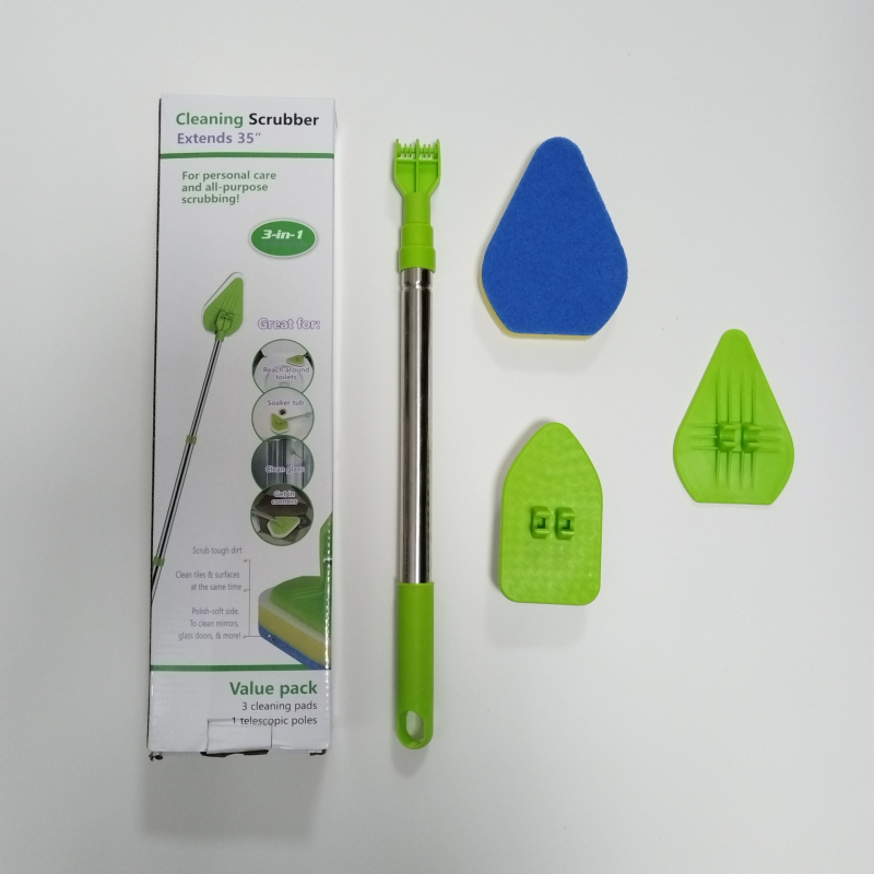 ♔ Prekogranična plastična četka za kupaonicu, četka za čišćenje kuhinje, četka od nehrđajućeg čelika, teleskopska šipka, veleprodaja kućanskih potrepština za svakodnevne potrebe