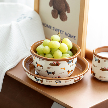 Мори Офис Керамична Чаша за Прибори за Сервиране Висококачествена Термоустойчива Чаша за Двойка Домакинска Чаша за Закуска с Цвете Чаша за Чай Чаша за Мляко